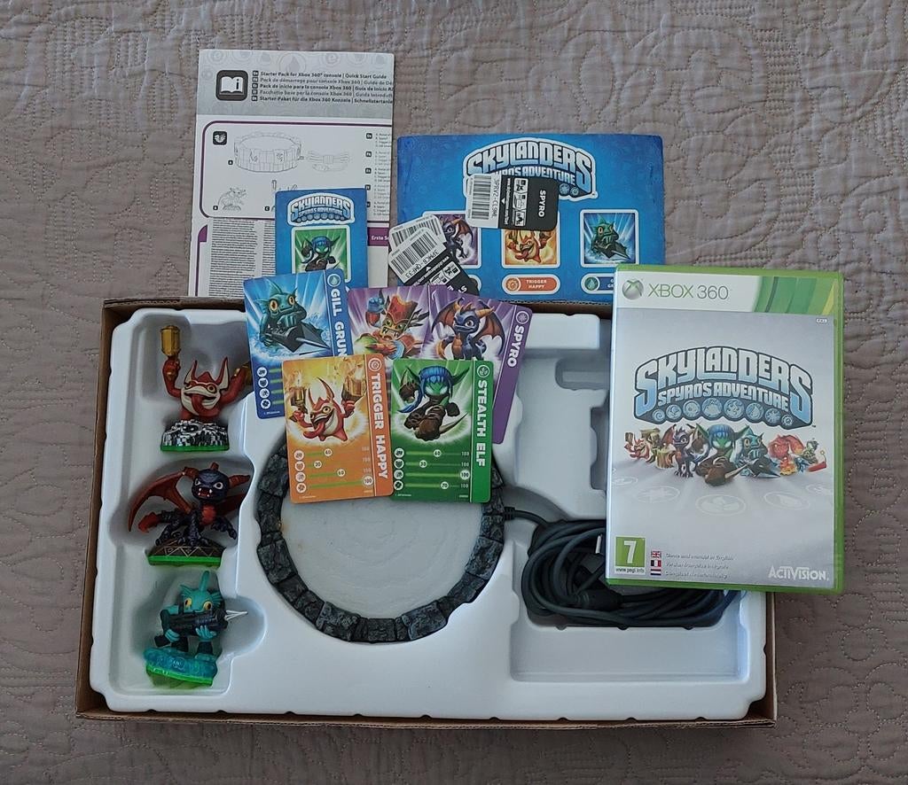 Skylanders Spyro's Adventure Starter Pack Xbox 360, Spelcomputers en Games, Games | Xbox 360, Avontuur en Actie, Online, 1 speler
