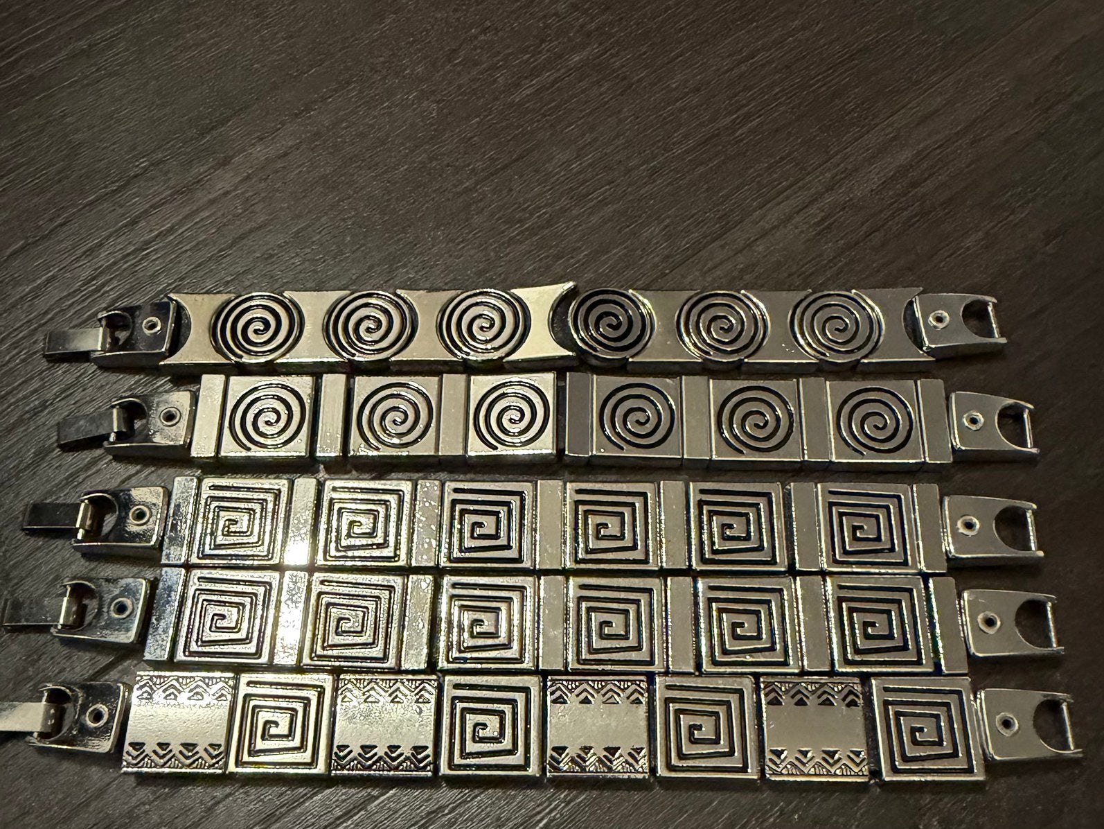 Partij 5 stuks armbanden A3/21, Ophalen of Verzenden, Nieuw, Overige kleuren, Overige materialen