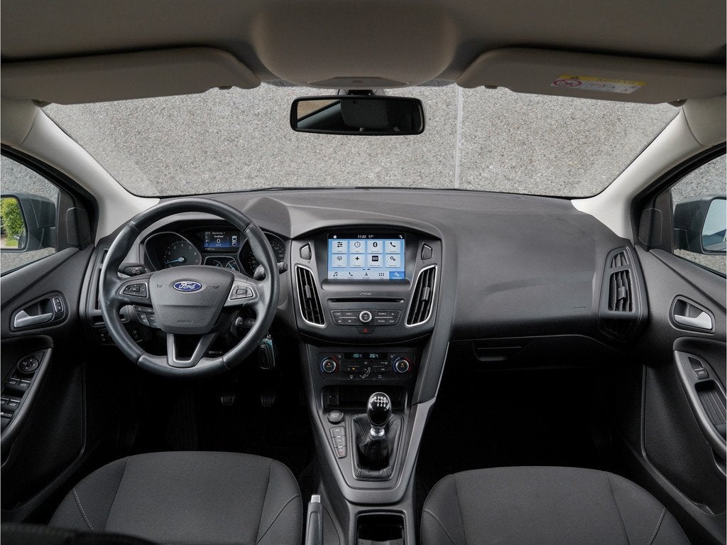 Ford FOCUS Wagon 125pk EcoBoost Lease Edition |CarPlay |Trek, Auto's, Ford, Stof, Gebruikt, Handgeschakeld, 1216 kg