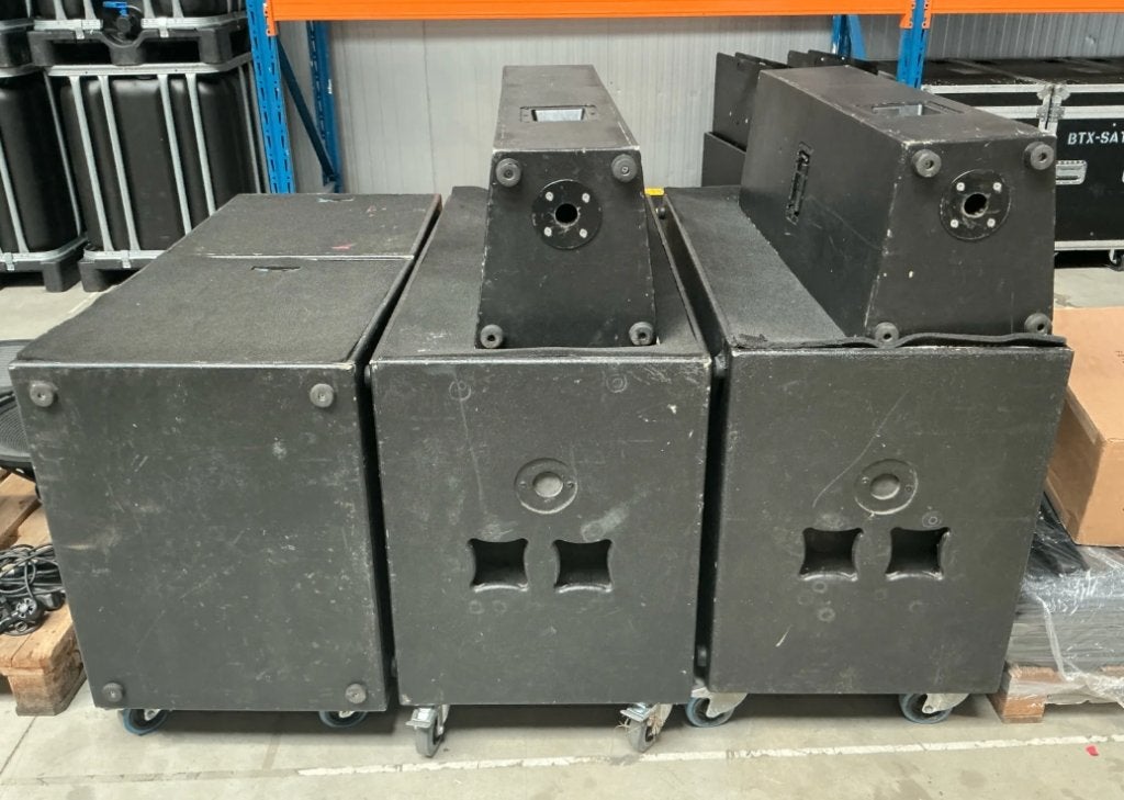 6-Delige professionele speaker set, ., ., 120 watt of meer, Front, Rear of Stereo speakers