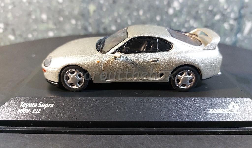 Toyota Supra MK IV zilver 1:43 Solido Sol092, Verzenden, Nieuw, Auto, Solido