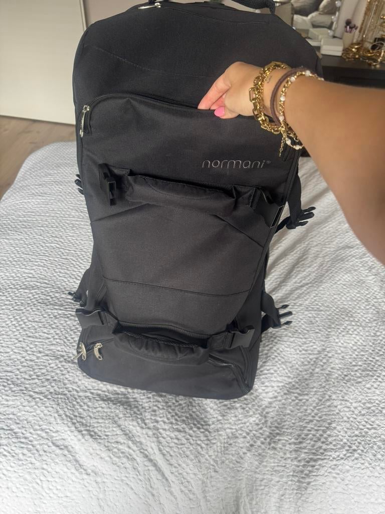 Backpack met wieltjes, Ophalen of Verzenden, Zo goed als nieuw, 30 cm of meer, Wieltjes