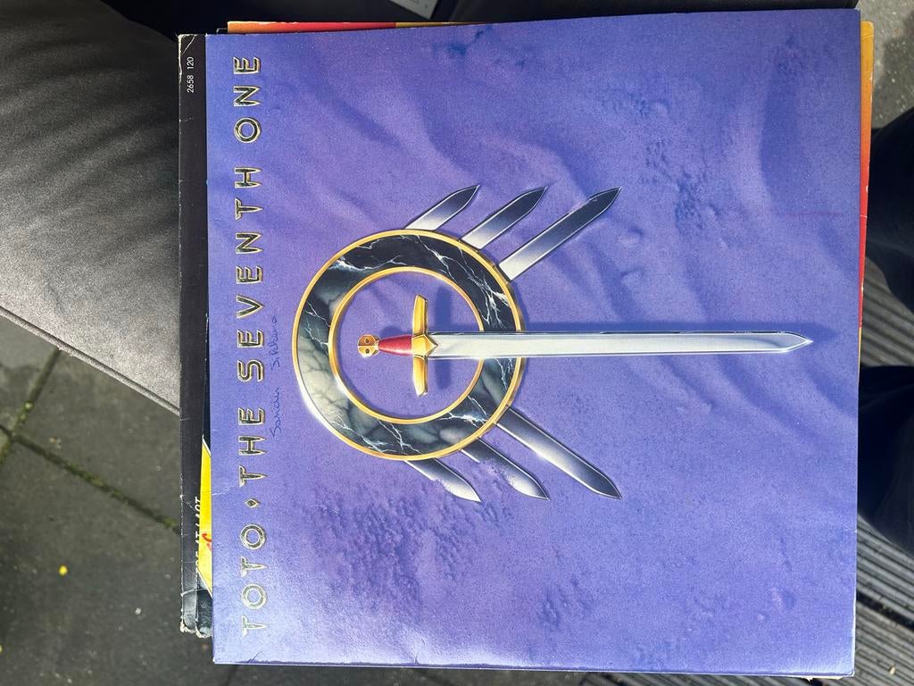 Toto - The Seventh One LP (1988) - Pop Rock Vinyl, Fotohoes, Ophalen of Verzenden, Gebruikt, 12 inch