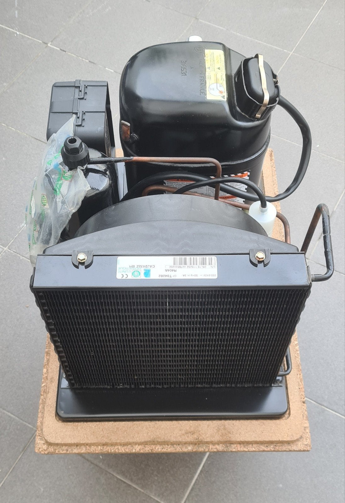 Koelcompresor /koelmotor, Zonder vriesvak, 200 liter of meer, Zo goed als nieuw, 160 cm of meer