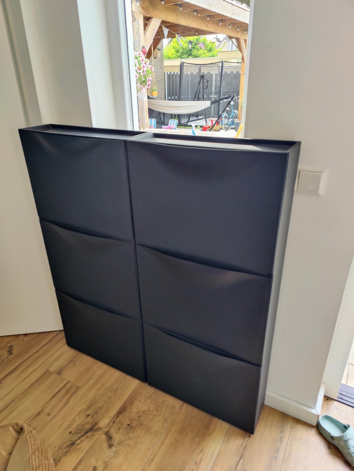 IKEA schoenenkast Trones (6 stuks), Ophalen of Verzenden, Gebruikt, Modern