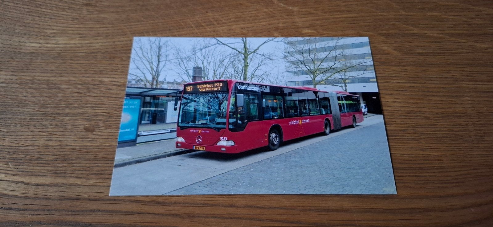 Bus foto Connexxion 9133 - Amsterdam, Ophalen of Verzenden, Zo goed als nieuw, Bus of Metro, Overige typen