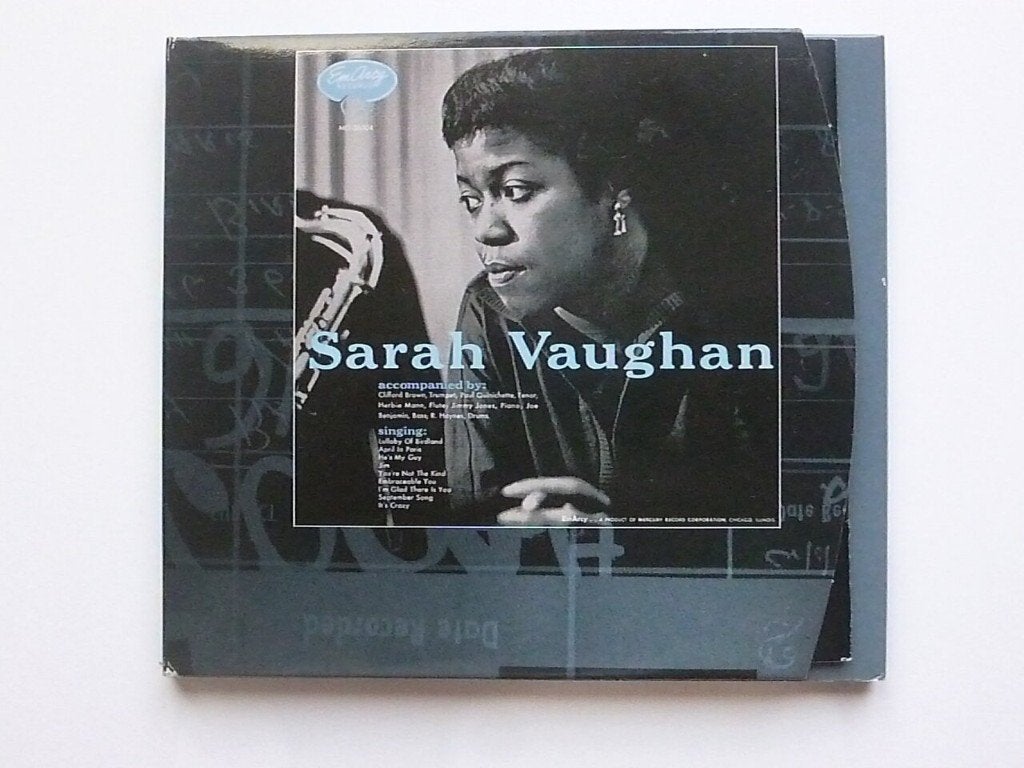Sarah Vaughan, Cd's en Dvd's, Cd's | Jazz en Blues, Zo goed als nieuw, Jazz, 1980 tot heden, Ophalen of Verzenden