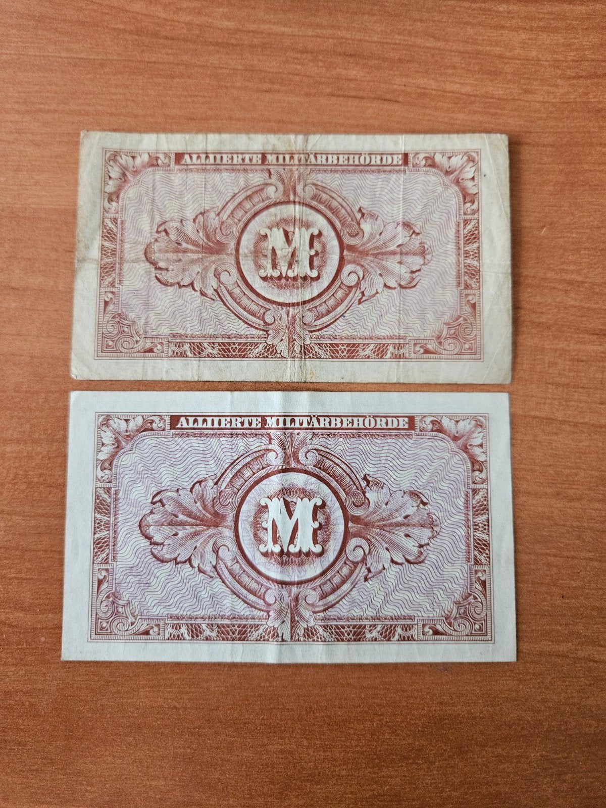 2x 10 mark Duitsland WWII 1944 jaar set, Postzegels en Munten, Bankbiljetten | Europa | Niet-Eurobiljetten, Ophalen of Verzenden