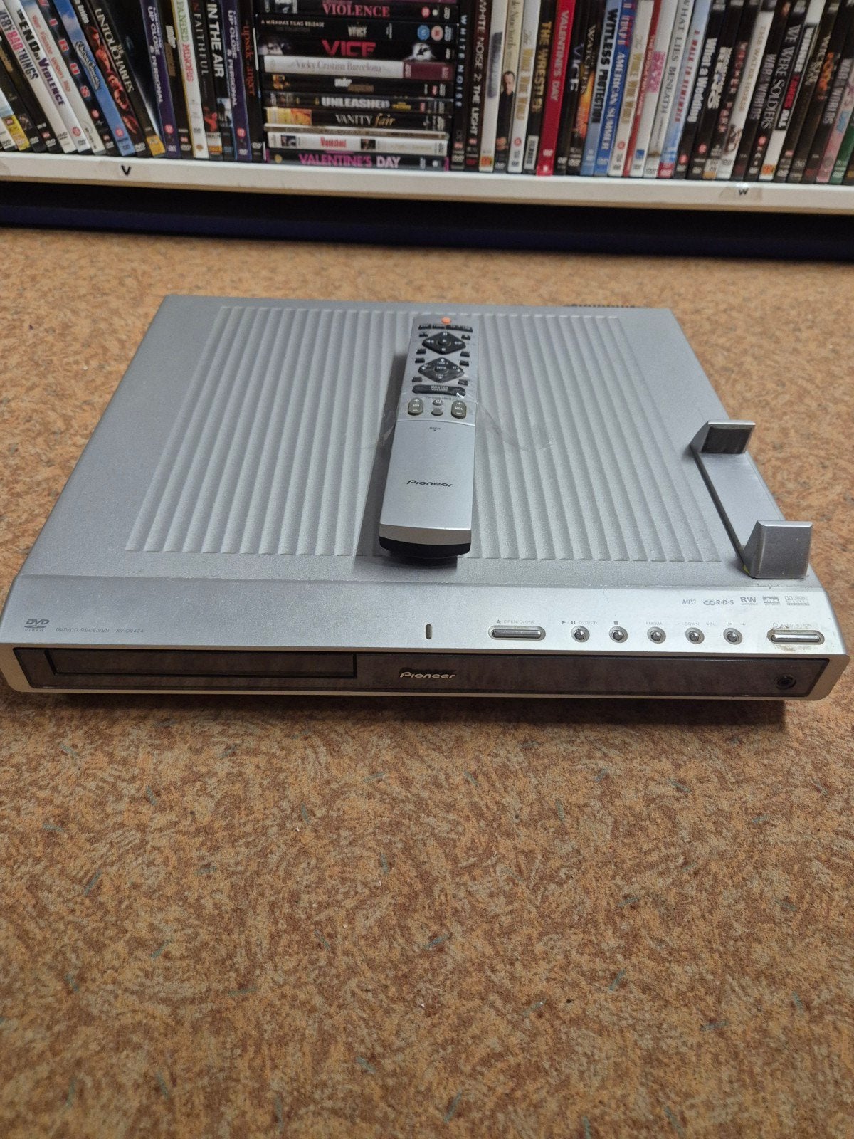 Pioneer XV-DV424 DVD/CD Receiver met afstandsbediening, Audio, Tv en Foto, Ophalen of Verzenden, Gebruikt, Dvd-speler, Pioneer