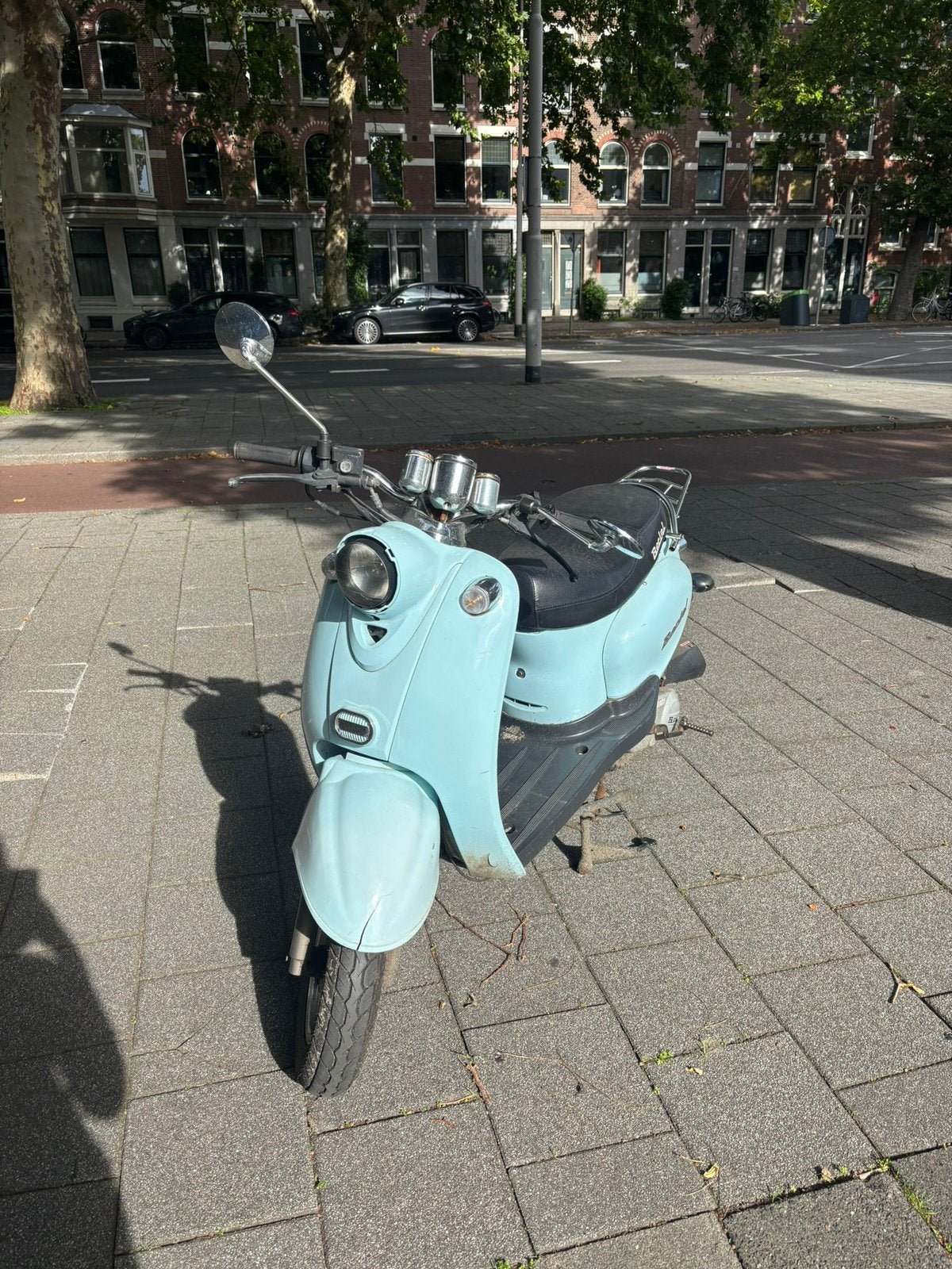 Berini retro style, Fietsen en Brommers, Ophalen, Gebruikt, Benzine