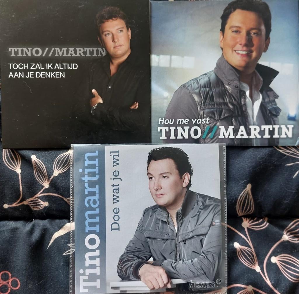 LOT 3 CD-SINGLES VAN TINO MARTIN, 6 singles of meer, Ophalen of Verzenden, Zo goed als nieuw, Nederlandstalig
