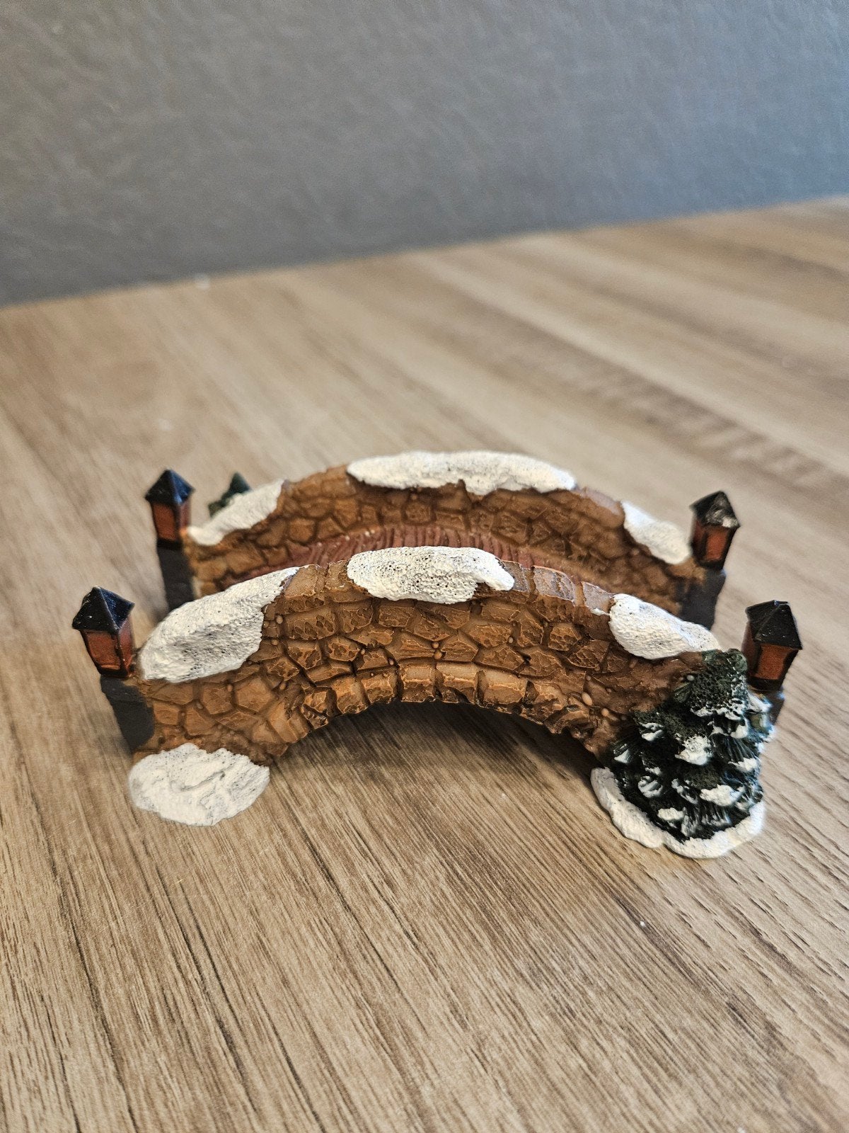 Kerst huisje - kerst dorp - brug, Ophalen of Verzenden, Zo goed als nieuw