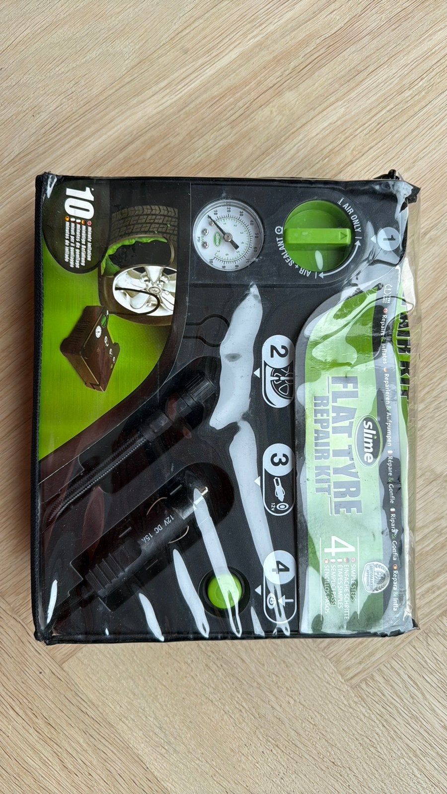SLIME flat tyre bandenreparatieset voor onderweg, Ophalen of Verzenden