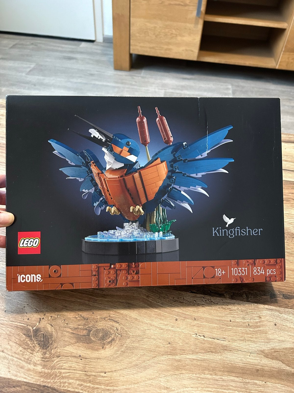 LEGO Icons IJsvogel (10331), Lego, Ophalen of Verzenden, Zo goed als nieuw, Icons