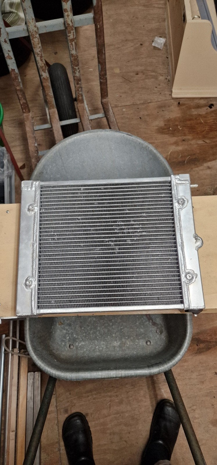 POGO Performance Aluminium Radiateur  polo g40, Ophalen, Gebruikt, Universele onderdelen