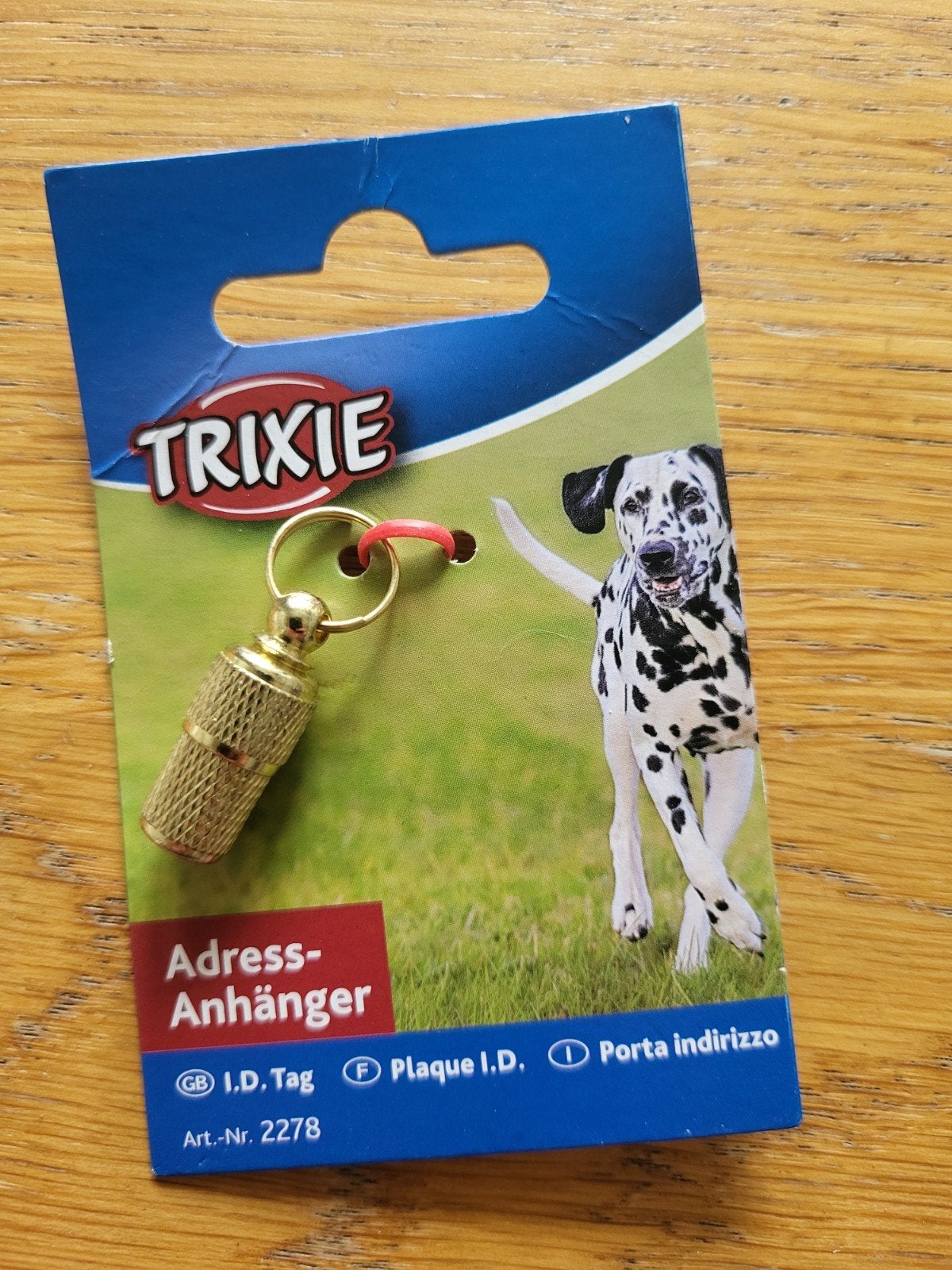 Adres hanger hond of kat., Ophalen of Verzenden, Nieuw