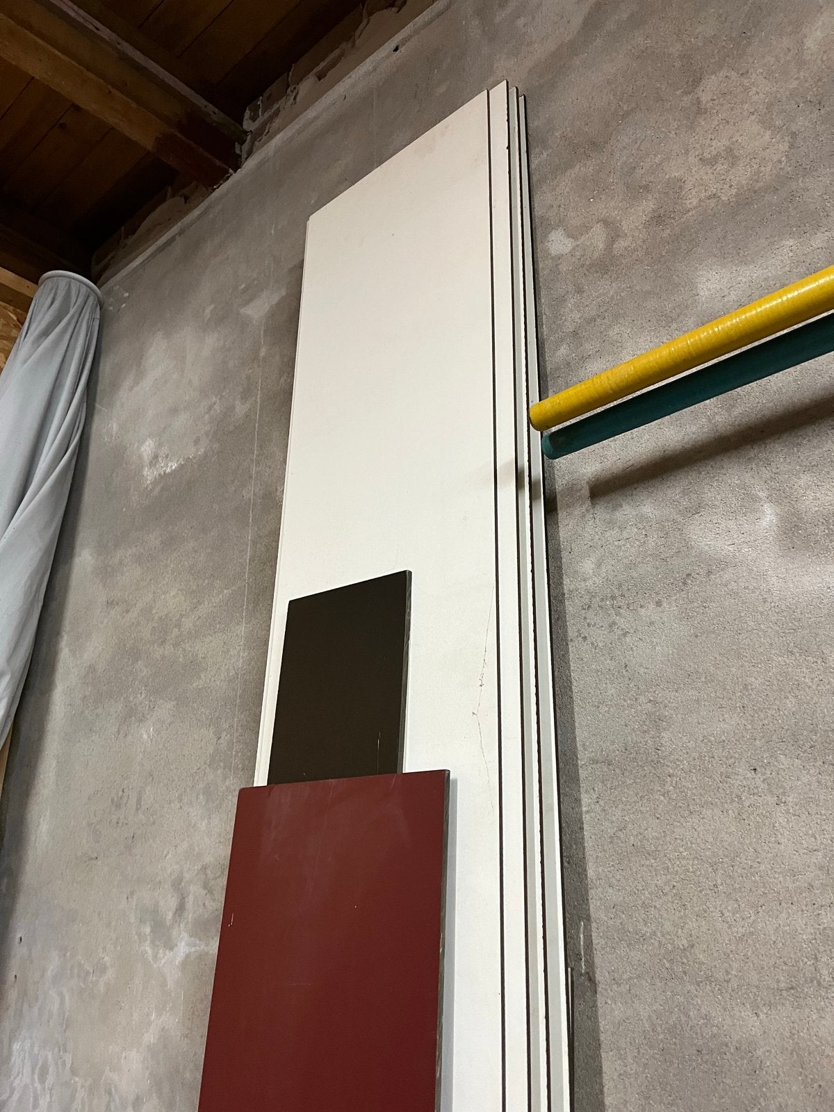 Diverse Trespa planken, Ophalen, Gebruikt, 25 tot 50 mm, 250 tot 300 cm