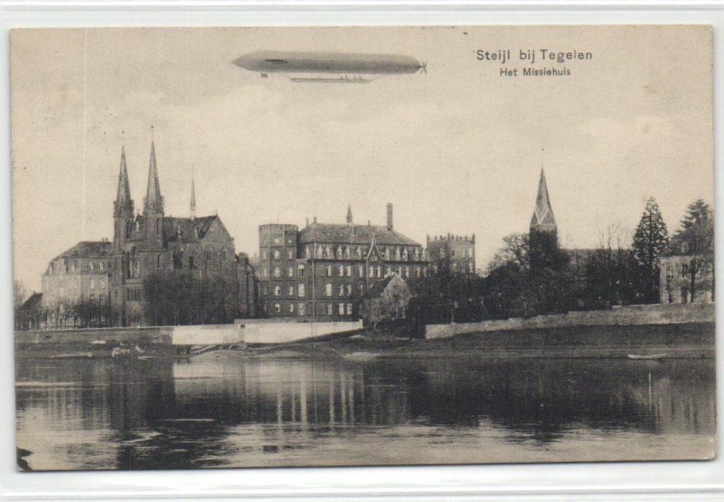 x6079 missiehuis steyl zeppelin, Verzenden, Voor 1920, Noord-Brabant