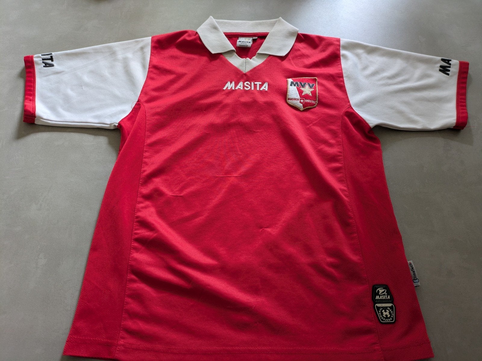 Voetbalshirt MVV Maastricht vintage shirt 2009 verzamelen, Ophalen of Verzenden, Zo goed als nieuw, Shirt