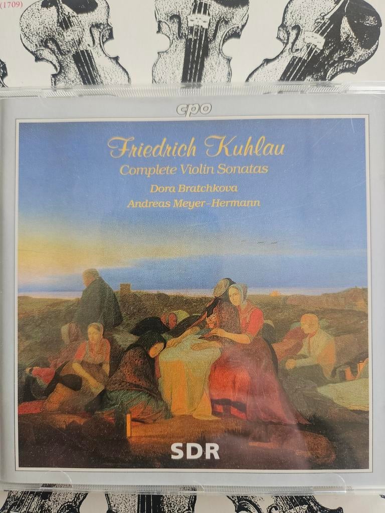 Friedrich Kuhlau - Complete Violin Sonatas CD, Ophalen of Verzenden, Romantiek, Zo goed als nieuw, Kamermuziek