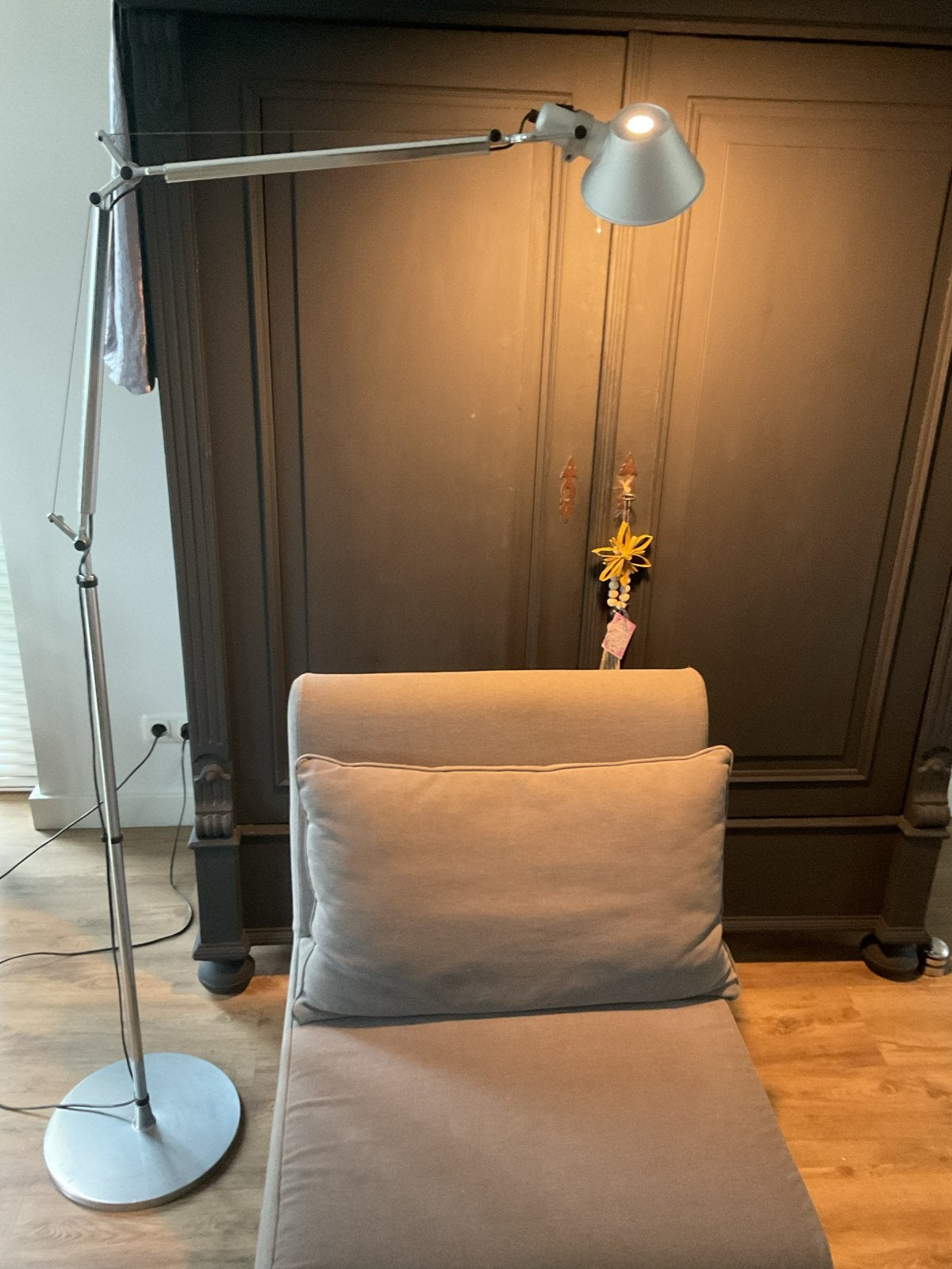 Artemide Tolomeo Mega Terra Vloerlamp - Zo goed als nieuw, Ophalen, 200 cm of meer, E27 (groot), Zo goed als nieuw