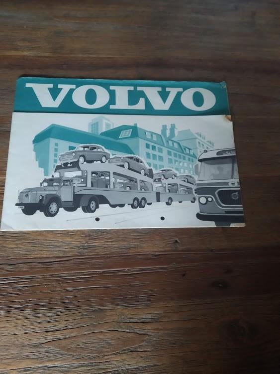 Volvo Oude Folder / Poster  1 / 1959  Geperforeerd 8 pag., Verzenden, Zo goed als nieuw, Volvo