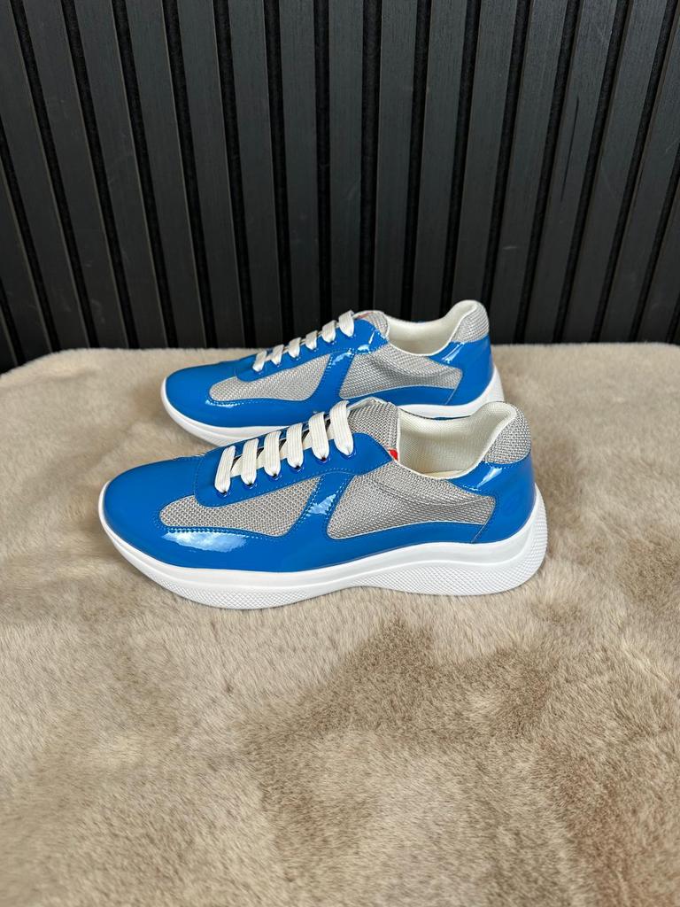 Prada America’s Cups – Blauw - Nieuw – Meerdere Kleuren, Ophalen of Verzenden, Blauw, Sneakers of Gympen