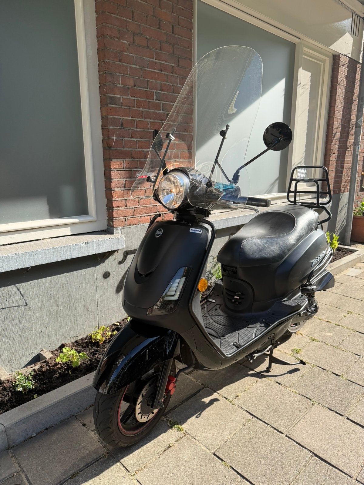 Sym Fiddle 2 scooter 45km/u (perfect voor milieuzone), Fietsen en Brommers, Brommeronderdelen | Scooters, Ophalen, Gebruikt, Overige typen