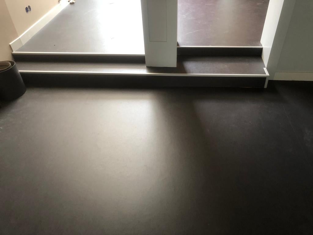 marmoleum € 90,00 per m2 all-inn, Huis en Inrichting, Stoffering | Vloerbedekking, Crème, 75 m² of meer, Overige typen, Nieuw