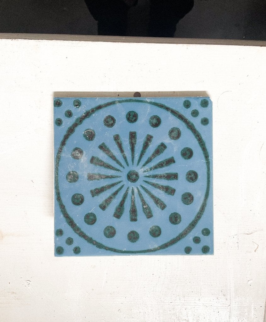 Vintage Groovy Wandtegels Wessel Bonn Tiles, Ophalen, Gebruikt, Minder dan 20 cm, Wandtegels