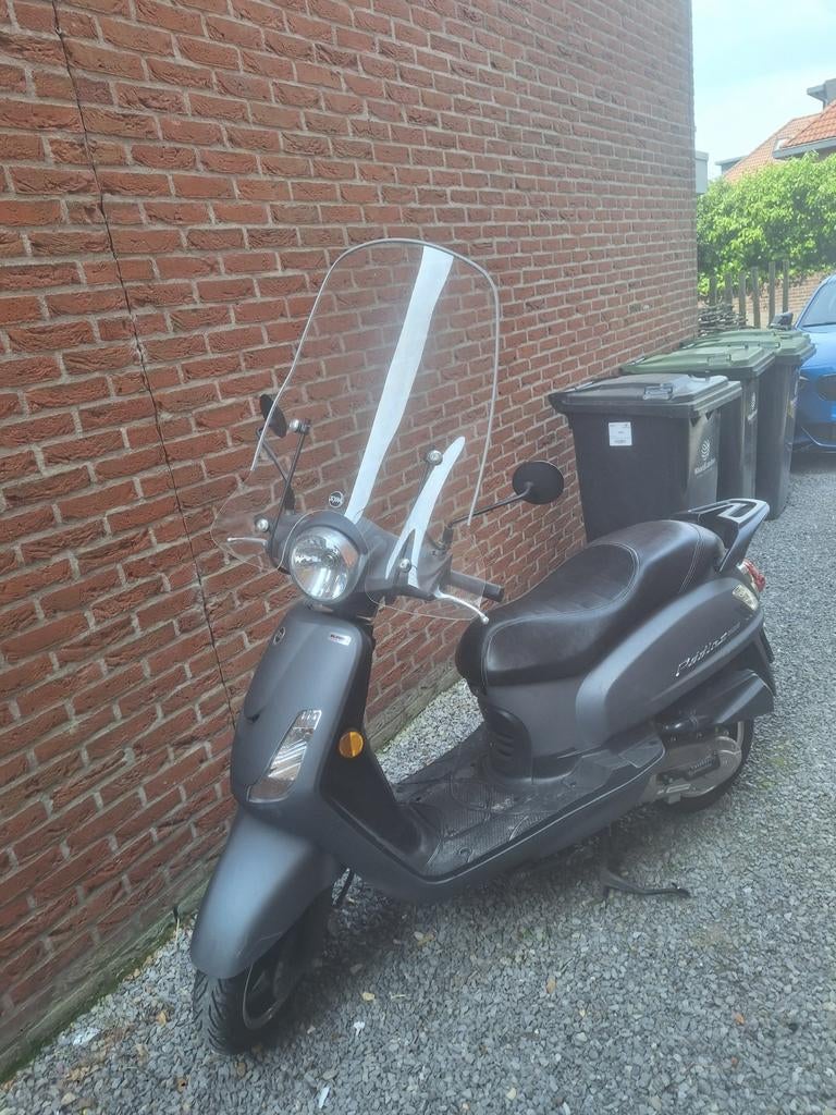 Sym Fiddle II scooter  mat grijs - Goed onderhouden bj 2020, Ophalen, Gebruikt, Benzine, Fiddle