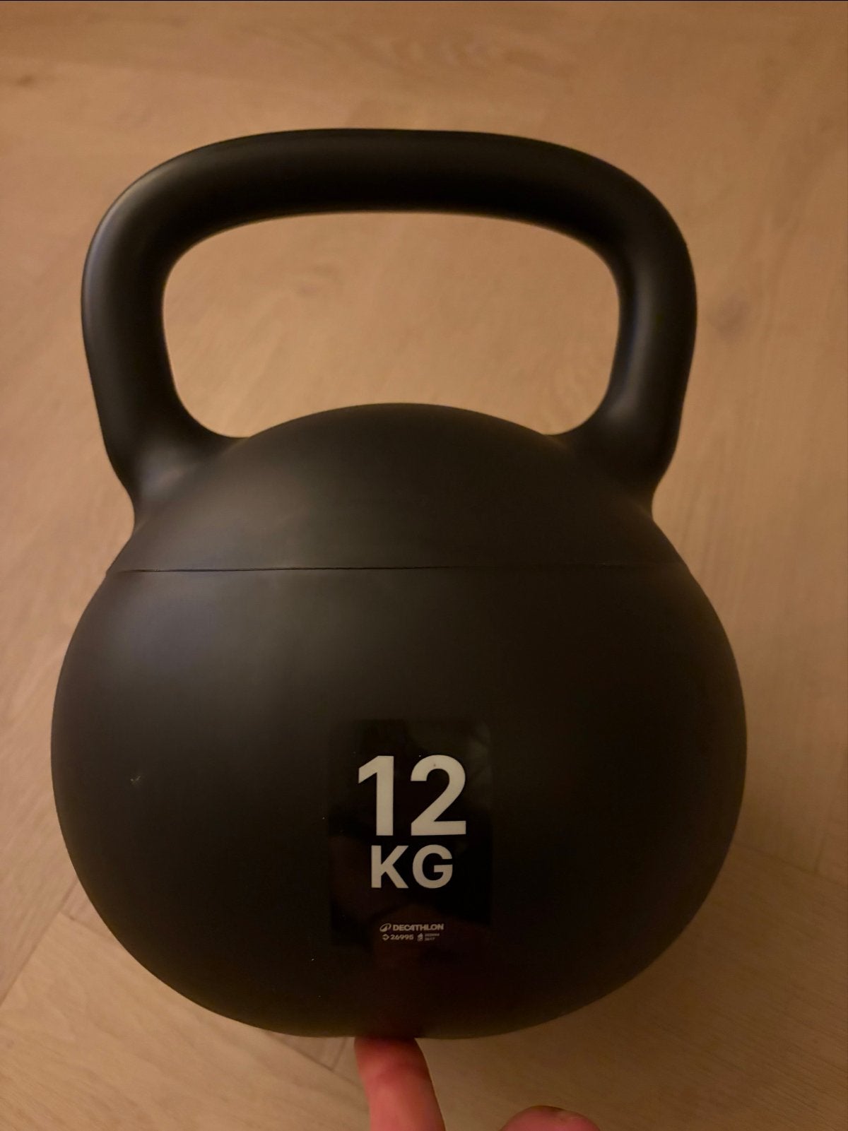 Decathlon Kettlebell 12 KG - Zo goed als nieuw, Ophalen, Zo goed als nieuw, Armen, Kettlebell