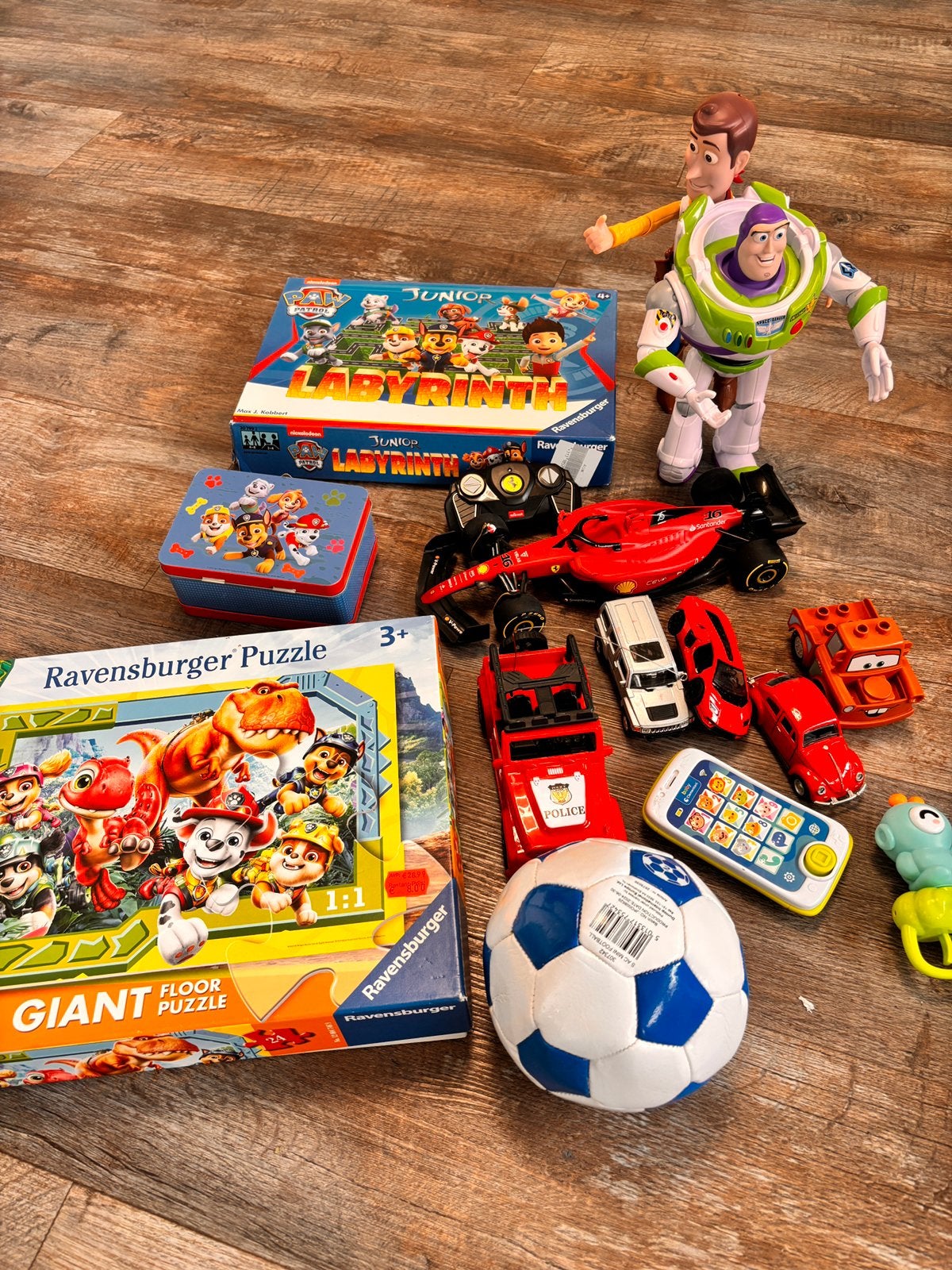 LAATSTE KANS Speelgoed pakket Paw Patrol, Toy Story, F1, Ophalen, Zo goed als nieuw, Jongen of Meisje