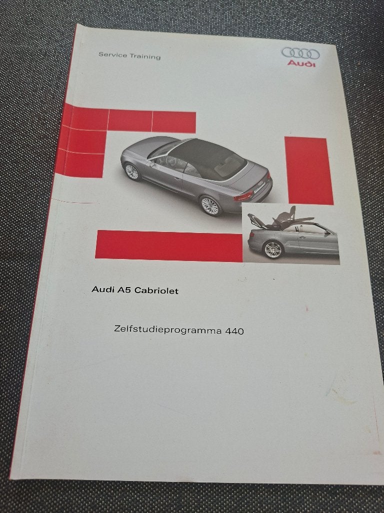 Service training audi A5 cabriolet, Ophalen of Verzenden