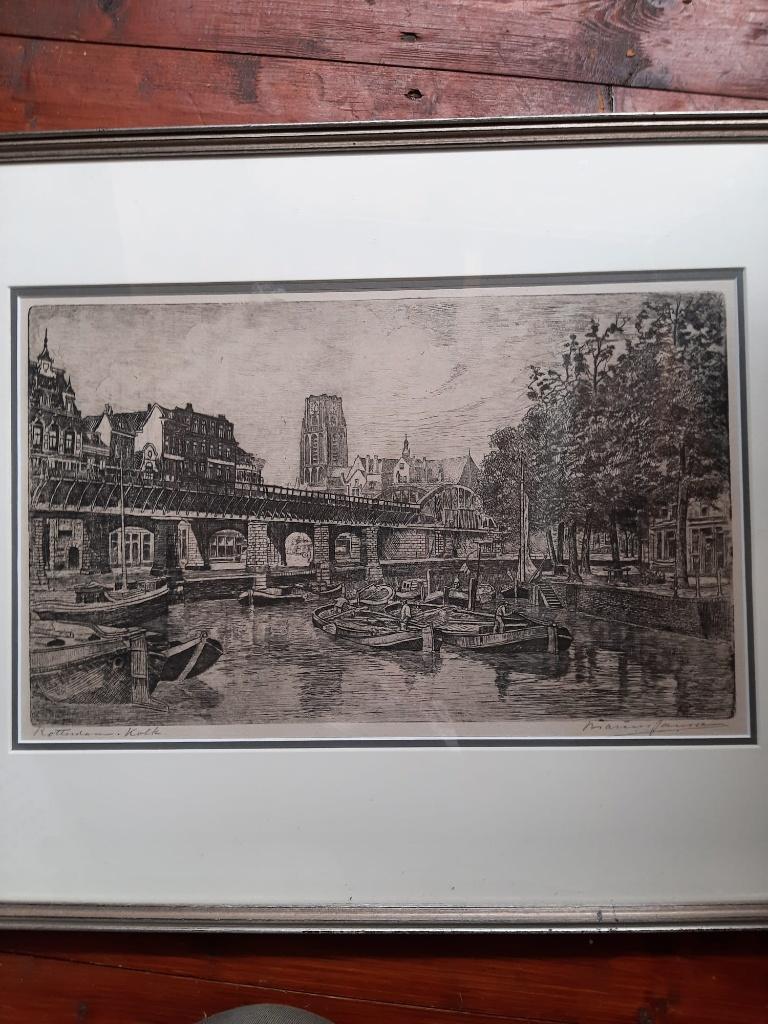 Orginele pentekeningen, Antiek en Kunst, Ophalen