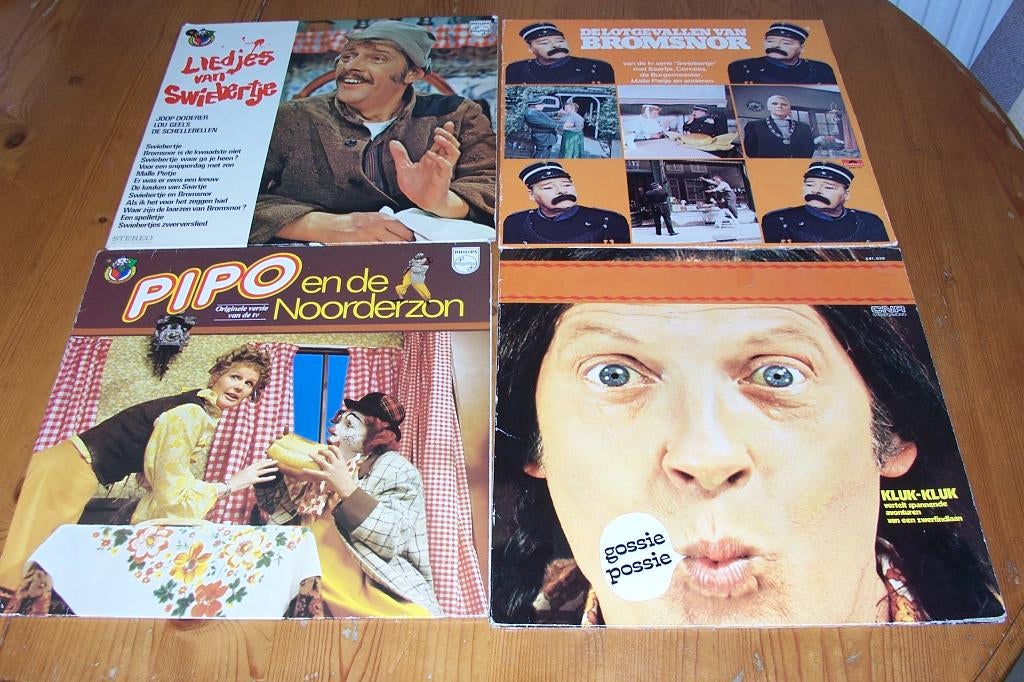 8 LP'S O,A.-PIPO-SWIEBERTJE-BROMSNOR-MARTIN BROZIUS, Cd's en Dvd's, Ophalen of Verzenden, Gebruikt