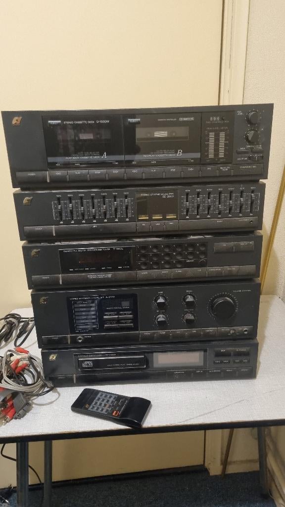 Vintage Sansui geluidsset incl. afstandbediening, Audio, Tv en Foto, Stereo-sets, Gebruikt, Tuner of Radio, Losse componenten