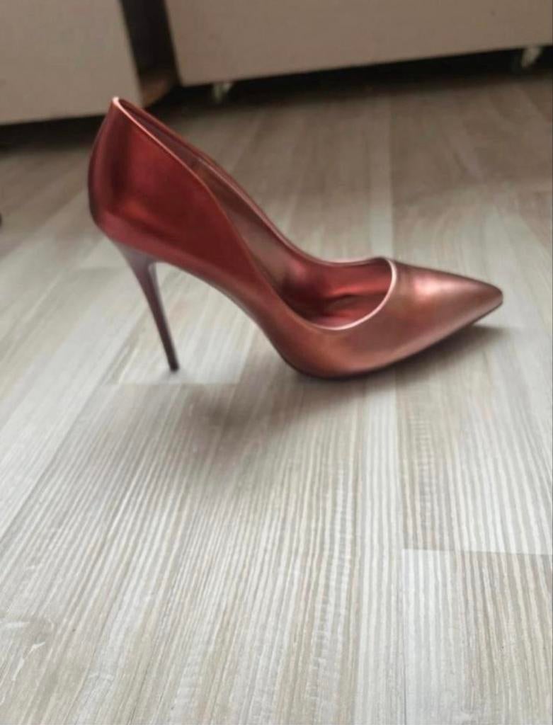 Elegante roze pumps, Pumps, Bruin, Nieuw, Ophalen of Verzenden