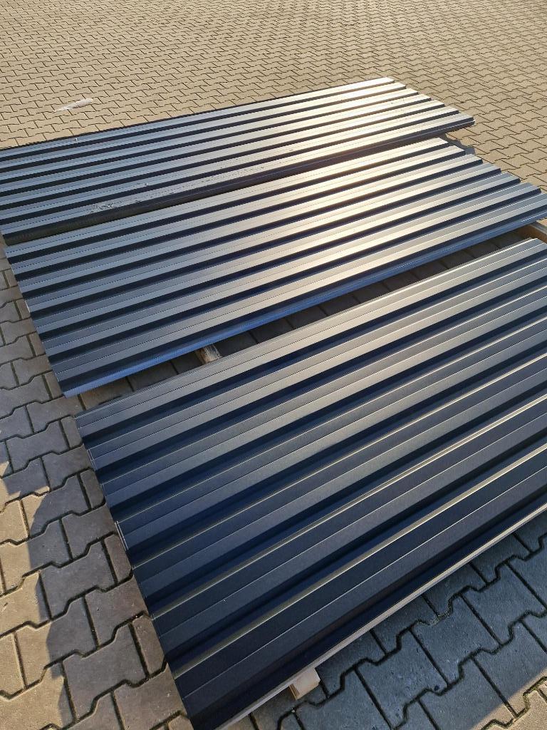Damwandplaten dakplaten 19-1090 en 35-1035 pr zwart ACTIE !!, Doe-het-zelf en Verbouw, Ophalen, Nieuw, Overige materialen, Minder dan 20 mm