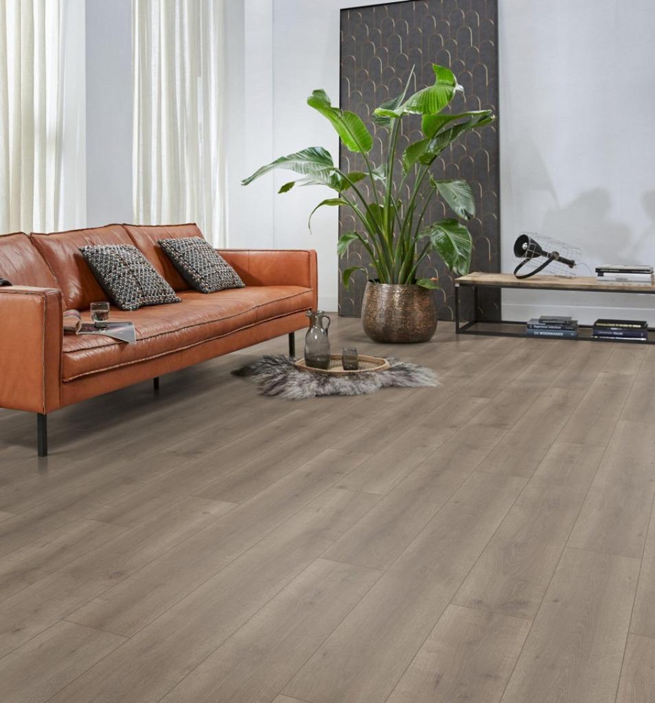 Zelfklevend Plak Pvc €4,95m2 Natori Grijs 2mm dik, Ophalen, Zelfklevend plak Pvc, 75 m² of meer, Zo goed als nieuw