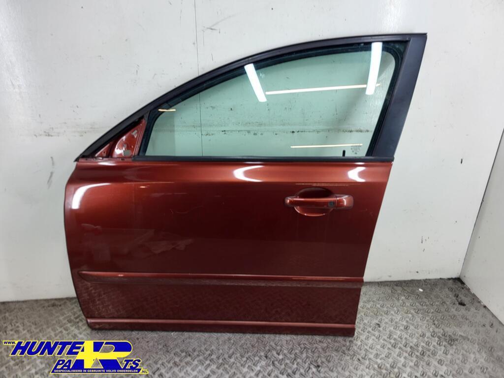 Portier LV rood 478-46 Volvo V50 2.4 D5 Summum ('04-'12), Gebruikt, Deur, Voor, Ophalen of Verzenden
