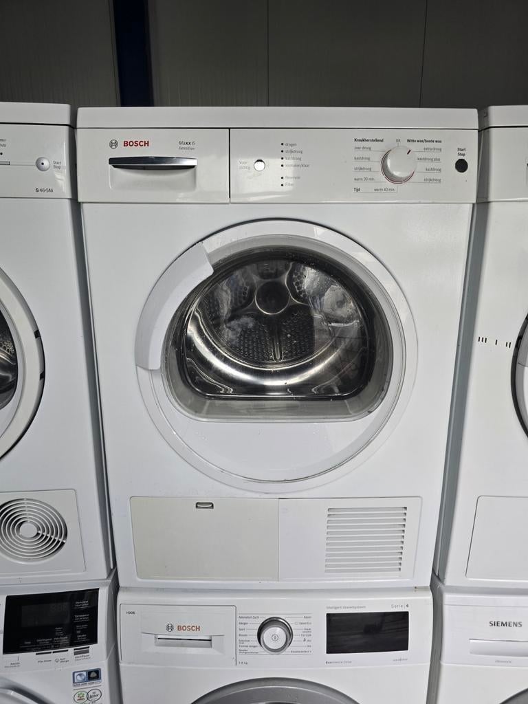Keurige Bosch Maxx6 condensdroger! 6KG! Garantie! Witgood!✅️, Bosch, 6 tot 8 kg, Ophalen of Verzenden, Zo goed als nieuw