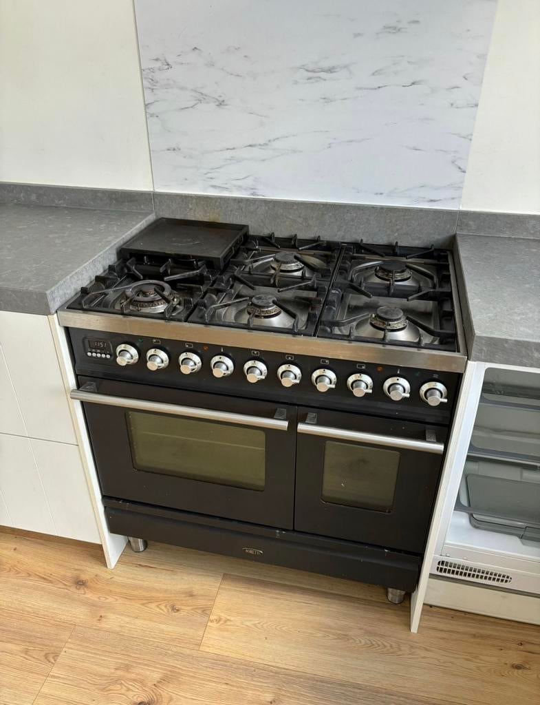 Complete Hoekkeuken Incl. Boretti Apparatuur + GEDEMONTEERD, Huis en Inrichting, Keuken | Complete keukens, Ophalen of Verzenden