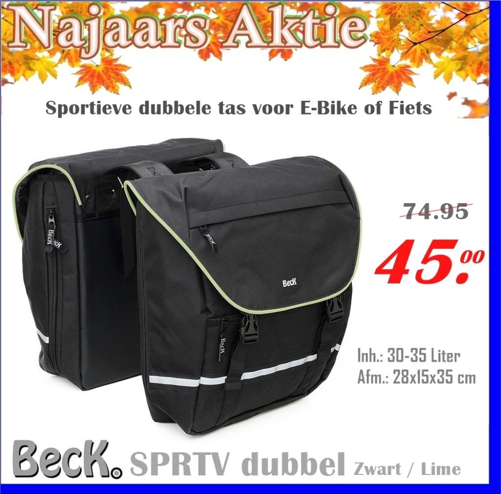Beck SPRTV; sportieve & trendy fietstas voor E-bike of fiets, Ophalen of Verzenden, Nieuw, Overige merken