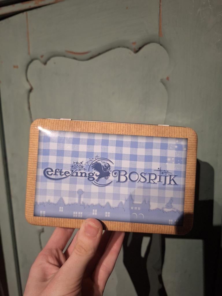 Efteling Bosrijk Blikken Doosje, Verzamelen, Efteling, Ophalen of Verzenden, Zo goed als nieuw, Gebruiksvoorwerp