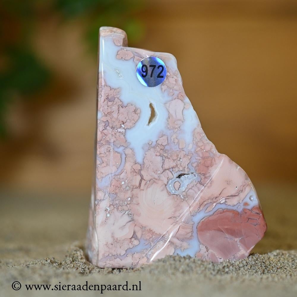 Cotton Candy Agaat (Roze Agaat), Ophalen of Verzenden, Mineraal