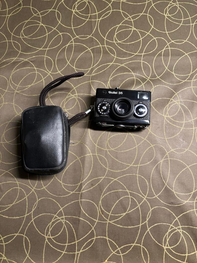 Rollei 35 compact camera met flitser, Ophalen, Gebruikt, Compact, Overige Merken