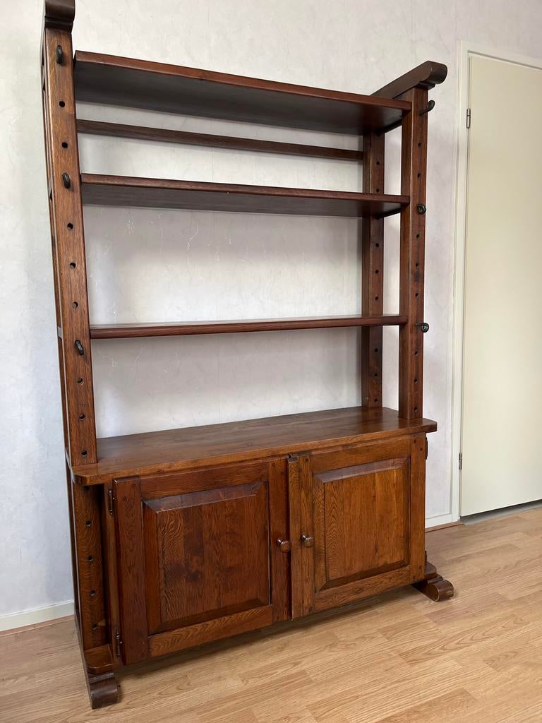 Authentieke Kaaskast / Boekenkast - Prachtig en Uniek!, Huis en Inrichting, Kasten | Boekenkasten, Ophalen, Gebruikt, 100 tot 150 cm