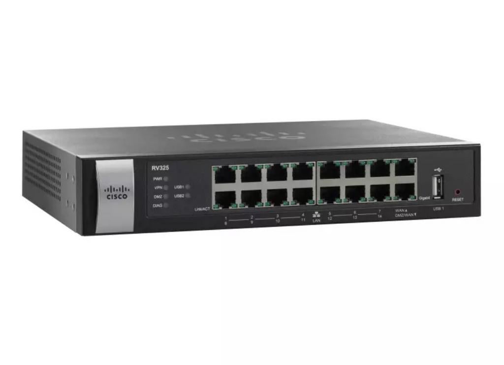 Cisco RV325 Gigabit Dual WAN VPN Router, Ophalen of Verzenden, Nieuw, Router