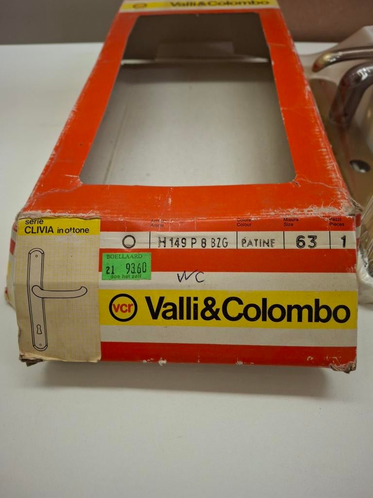 Valli&Colombo Deurbeslag - Nieuw in verpakking, Info@valliecolombo.it, Nieuw, Ophalen of Verzenden, Klink of Kruk